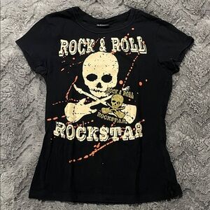 Rockstar Kids Black T-Shirt